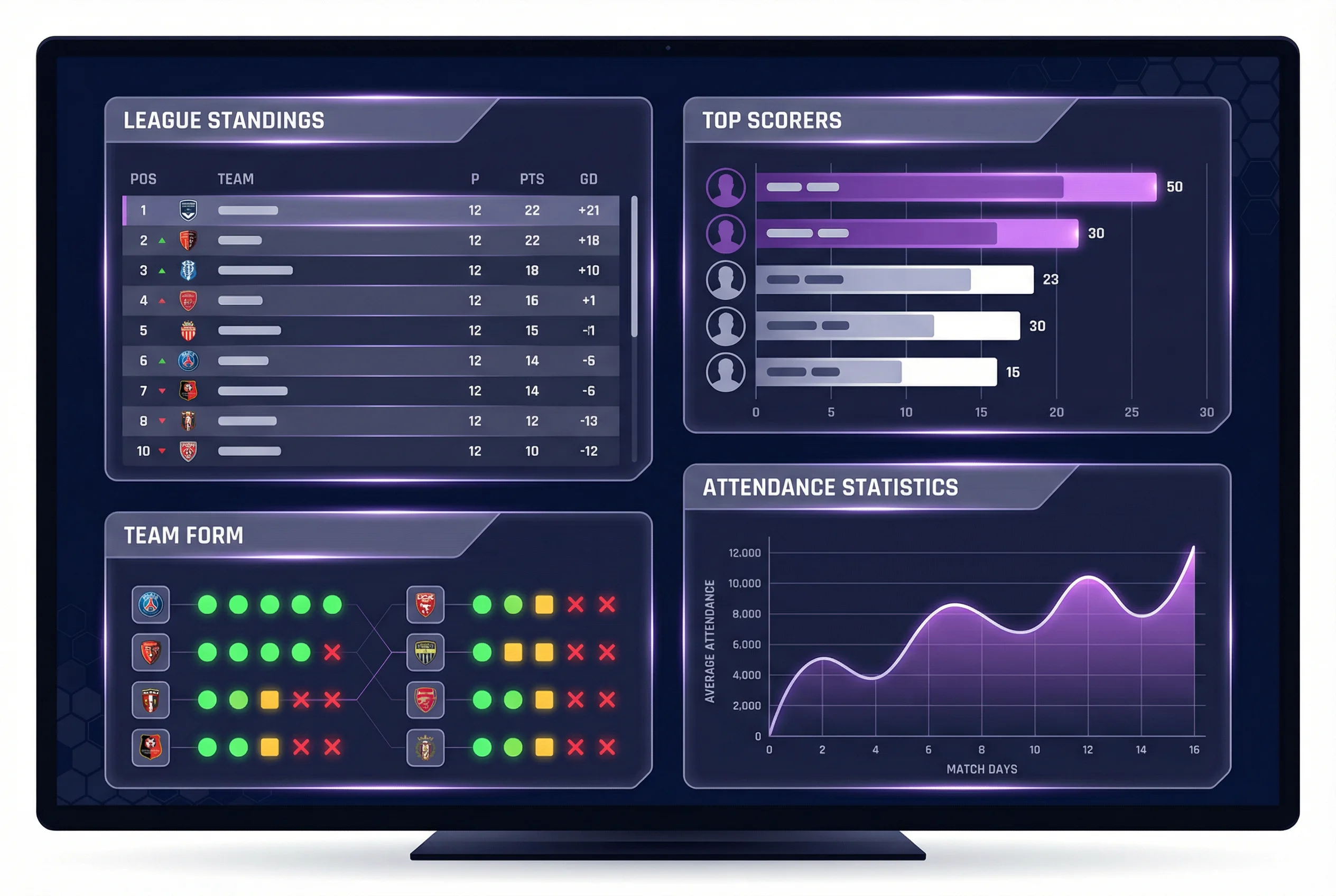 法甲联赛数据总览 - 亚博体育 联赛分析